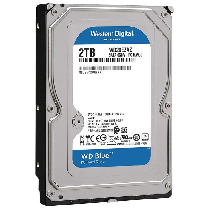 HD HDD 2TB WD BLUE SATA III 3.5 7200RPM