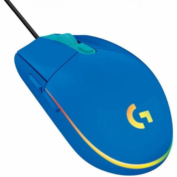 outlet-mouse-logitech-g203-gaming-lightsync-blue-910-005795