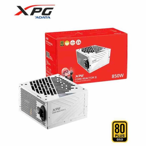 fuente-850w-adata-xpg-core-reactor-ii-white-80-plus-gold