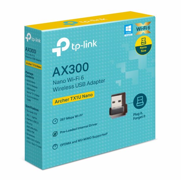 placa-de-red-usb-wifi-tp-link-archer-tx1u-nano-wifi6-ax300-dual-band