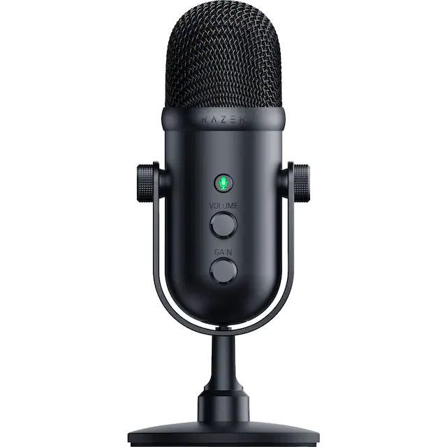 Razer microphone Seiren X PS4, black/blue - Arvutitark