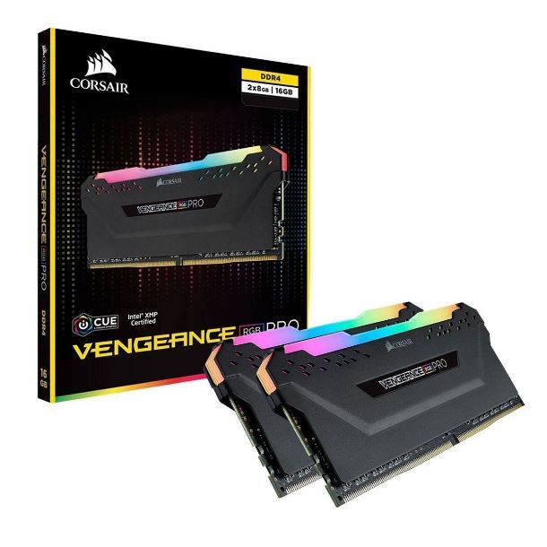 MEMORIA 16GB (2X8GB) DDR4 3600 VENGEANCE PRO RGB