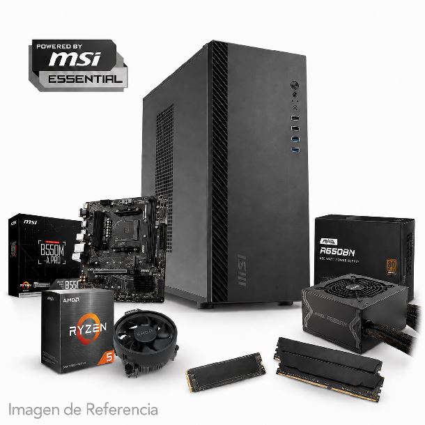 pc-powered-by-msi-essential-amd-ryzen-5-5600gt-b550-16gb-1tb-m2-nvme-fuente-certificada