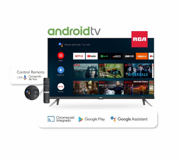 TV SMART 32 RCA AND32 HD ANDROID