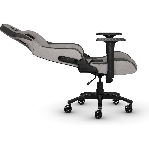 silla-gamer-corsair-t3-rush-gris-carbon-ergonomica-reclinable