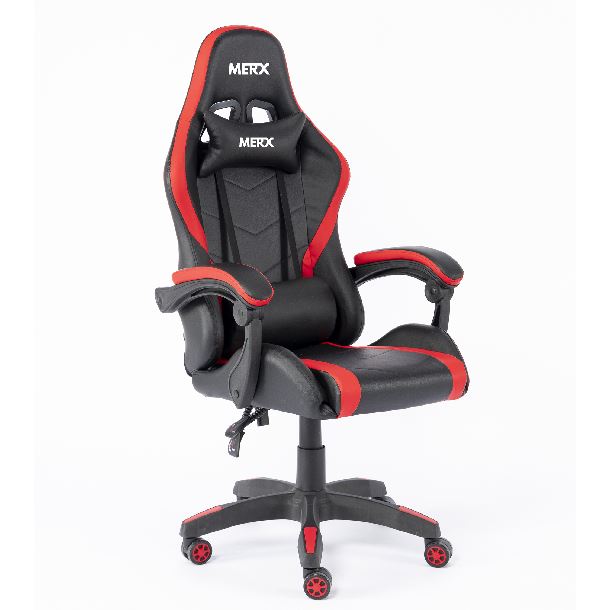 silla-gamer-merx-akaoni-ak-100-negra-y-roja