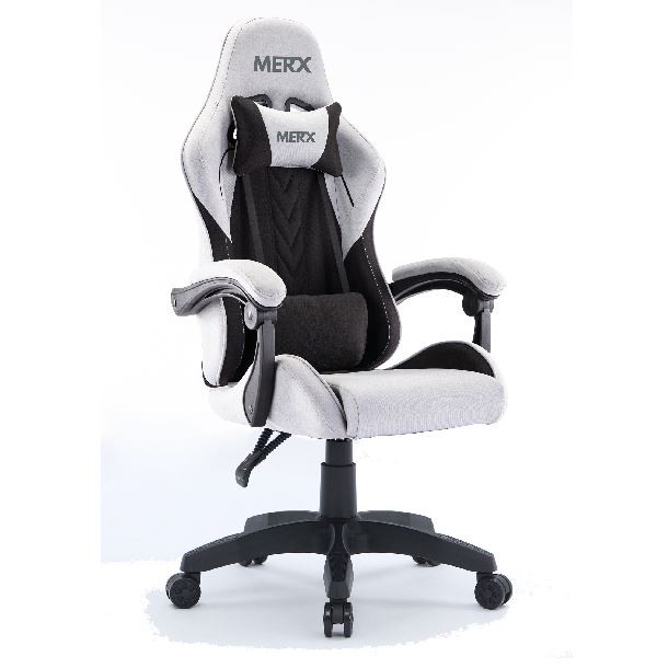 silla-gamer-merx-futatsu-ft-300-tela-gris-y-negra