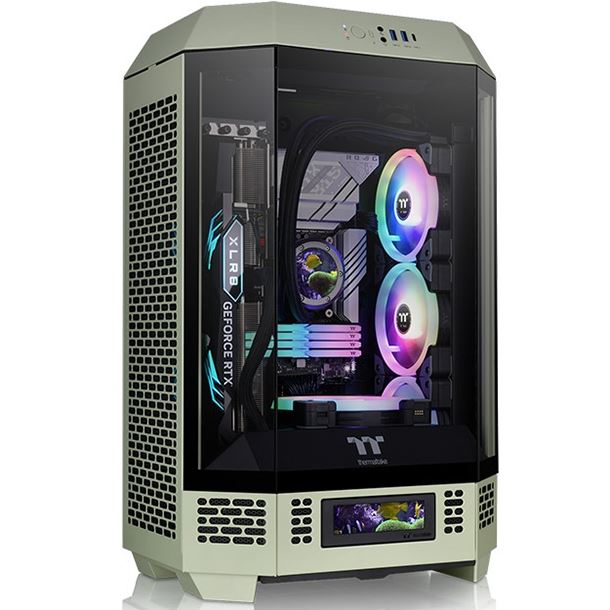 gabinete-thermaltake-the-tower-300-tg-2fan-matcha-green