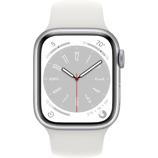 APPLE RELOJ IWATCH SERIE8 41MM SILVER