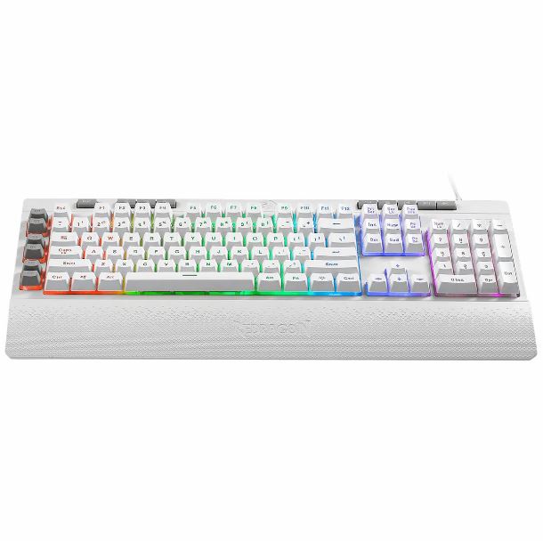 teclado-gamer-redragon-k512-shiva-rgb-white-espanol