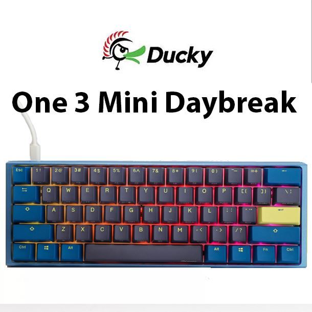 teclado-mecanico-ducky-one-3-mini-daybreak-rgb-cherry-mx-brown-double-shot-pbt