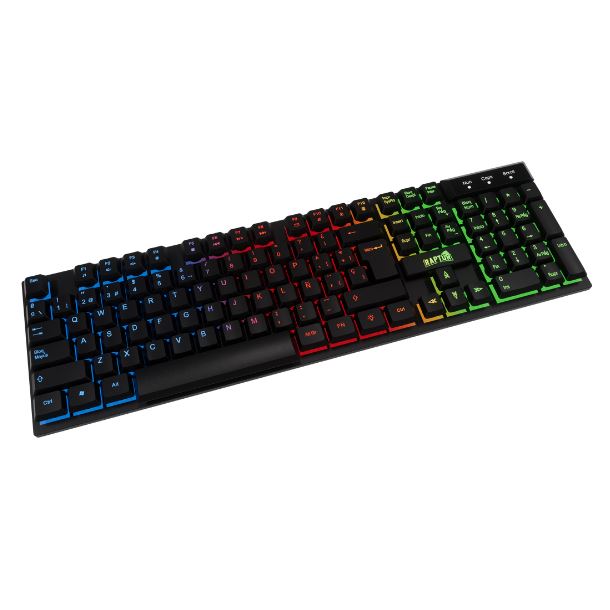 teclado-raptor-fireclaw-m1-membrana-rainbow-7-colores