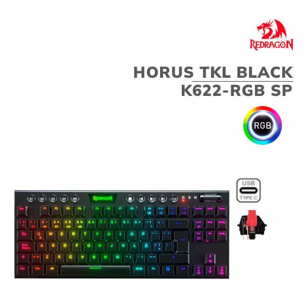 teclado-redragon-k622-horus-rgb-tkl-espanol