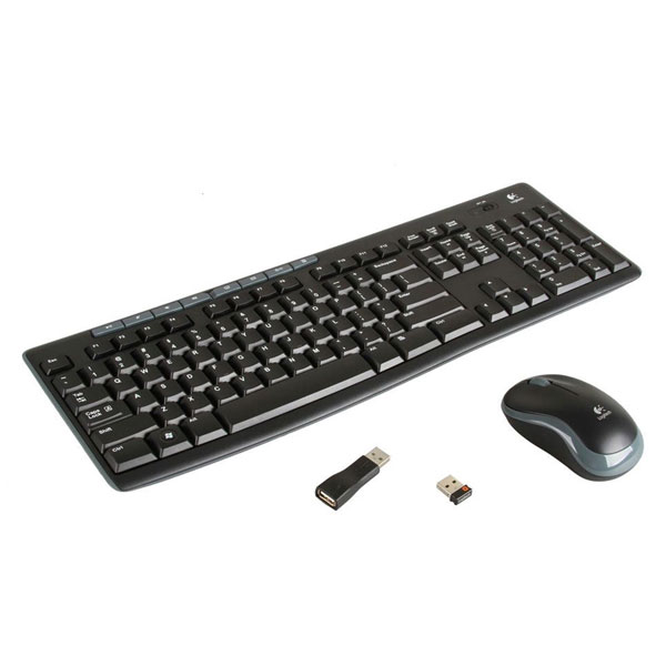 Fiable combinación de teclado y ratón inalámbricos Logitech MK270