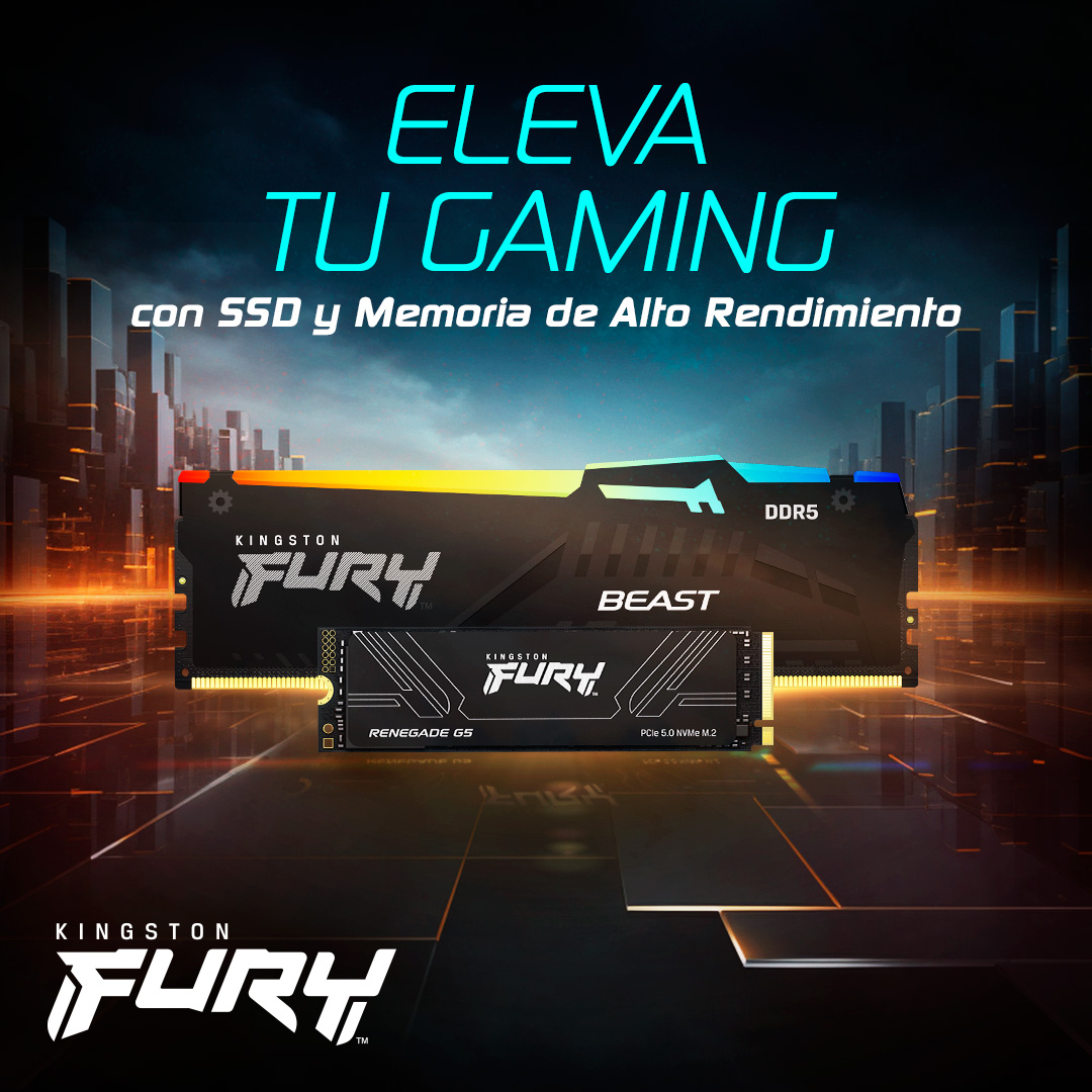 Kingston FURY Beast DDR5 RGB — desata el rendimiento DDR5