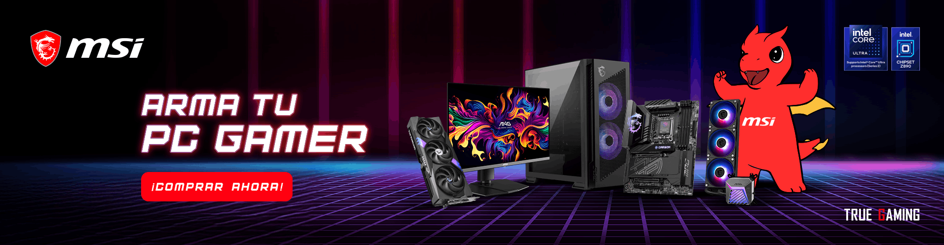 MSI — Arma tu PC Gamer