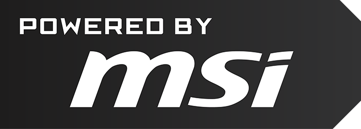 Powered By MSI Logotipo